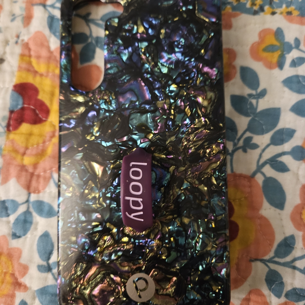 Samsung Galaxy S23+ Loopy Case with Purple Grip